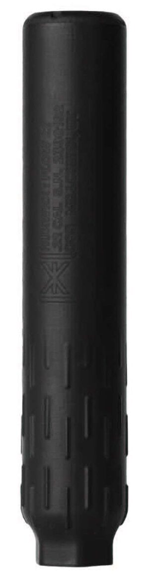 HUXWRX FLOW 22 TI BLACK DIRECT THREAD 1/2-28 TPI SUPPRESSOR