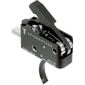 TriggerTech AR15 Competitive Two Stage Triggers Stainless Traditional Curved