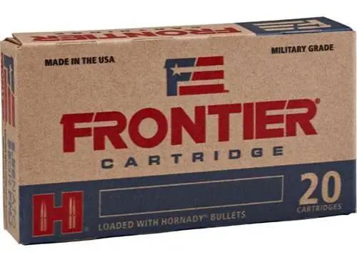 HORNADY FRONTIER 223REM 68GR BTHP 20RD BX 500RD CASE - Image 4