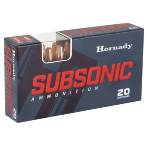 HORNADY SUBSONIC X 300 BO 190GR 20RD BX 200RD CASE