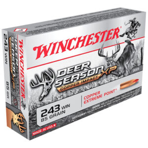 Winchester Copper Impact Rifle Ammo 243 Win. 85 gr. Copper Impact LF 20 rd.