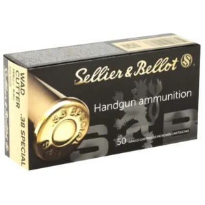 SELLIER & BELLOT 38SPC 148GR WC 50RD BOX 24 BOXES PER CASE