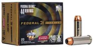FEDERAL 44MAG 240G HYDRA SHOK JHP 20RD