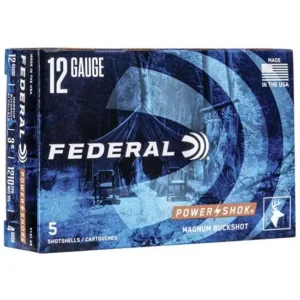 FEDERAL 12GA 3" MAG. 41 PELLETS-4 BUCK 5 RD/BX 50 BX/CS