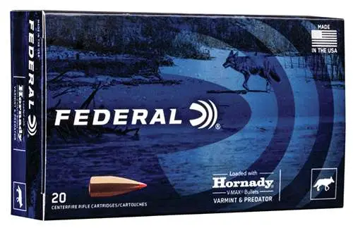 FEDERAL 223 REM 53GR HORNADY V-MAX 20 RD/BX 10 BX/CS - Image 4