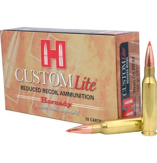 HORNADY 7MM-08 REM 120 GR SST® LITE 20RD/BX 10BX/CS - Image 4