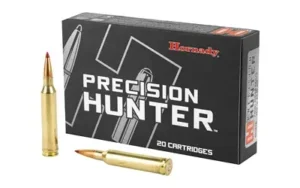 HORNADY PRECISION HUNTER 7MM REM MAG 162GR ELD-X 20RD BX 200RD CASE