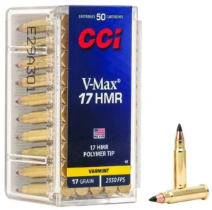 CCI 17 HMR 17GR V-MAX 50 RD/BX 40 BX/CS