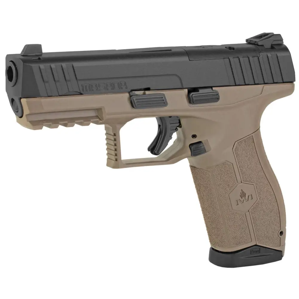 IWI MASADA 9MM 4.1" FDE 2-17RD MAGS - Image 2