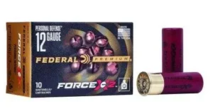 FEDERAL 12GA 1 3/4IN 6-PELLET FORCE X2 00 BUCK 10 RD/BX 10 BX/CS