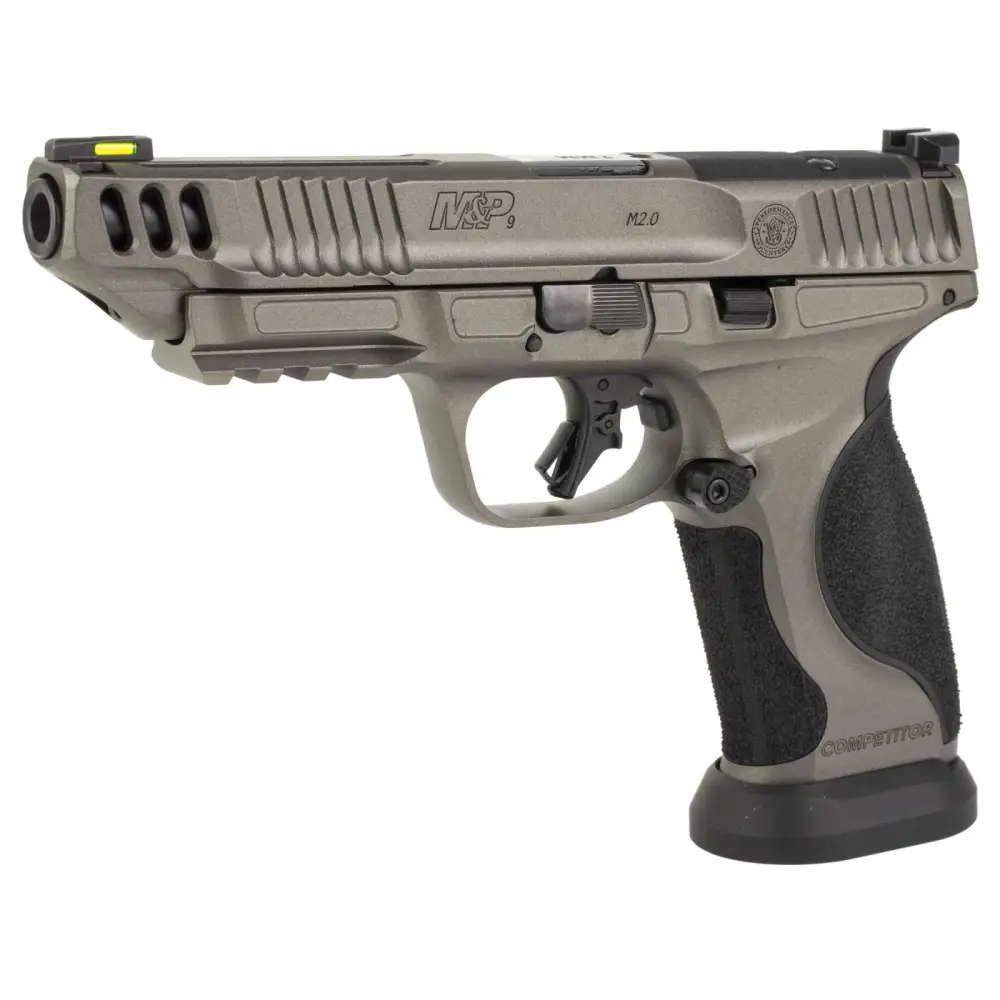 SMITH & WESSON PC M&P9 M2.0 COMP OR NTS GRY 9M PSTL 5" 17RD - Image 2