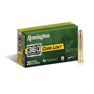 REMINGTON R360BH2 360 BUCKHAMMER 200GR CORE-LOKT SP 20 RD/BX 10 BX/CS