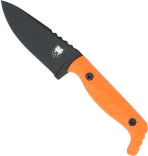 COBRATEC KING PIN ORANGE 4" FIXED BLADE