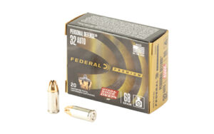 FED HYDRA SHOK 32ACP 68GR JHP 20/200