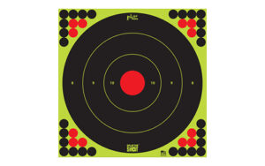 PRO-SHOT TARGET 17" GRN BULLSEYE 5PK
