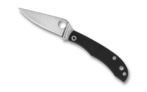 SPYDERCO HONEYBEE G-10 1.68" BLK