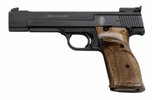 SMITH AND WESSON 41 22LR 10+1 BLUE/WOOD 5.5" AS