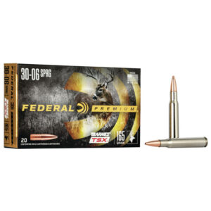 BARNES TSX 30-06 SPR 165 GR - 2800 FPS, 20/BX