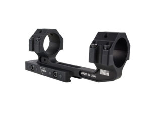CANTILEVER MOUNT - BLACK, FITS 30MM TUBES, 1.535"H