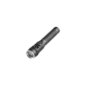 STRION 2020 RECHARGEABLE FLASHLIGHT - BLACK, 1200 LUMENS, 28000 CANDELA, 120V AC/12V DC CHARGER, 1 HOLDER