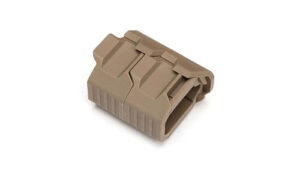 M-LOK STACKED ANGLED GRIP W/ CMS - FDE