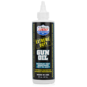 LUCAS EXTREME DUTY GUN OIL - 8 OZ. LIQUID BOTTLE