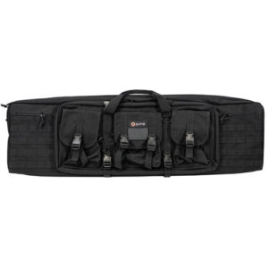 DOUBLE RIFLE CASE - BLACK, 42"