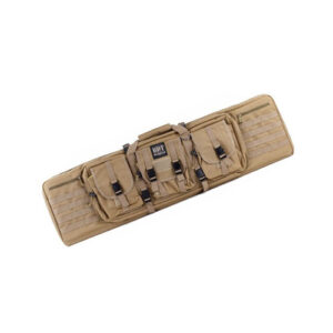 TACTICAL DOUBLE RIFLE BAG - TAN, 13”H X 43”W X 4”D