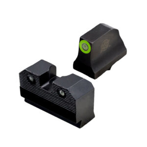R3D 2.0 SUPPRESSOR HEIGHT NIGHT SIGHTS - GLOCK 42/43, GREEN TRITIUM