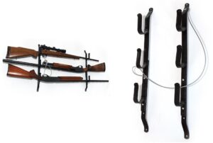 Allen Three Gun Locking Gun Rack with Steel Construction