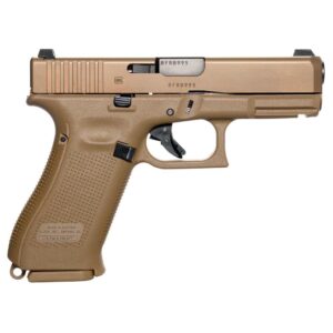 Glock V-Series Model 19x Handgun 9mm Luger 17rd Magazines (3) 4.02" Barrel FDE Austria