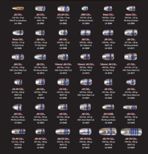 Lightning Ammo Lead Cast Rifle Bullets .45-70 Cal .458" 300 gr RNFP-CB 100/ct Box