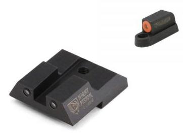 Perfect Dot NS Set w/Orange Front + Square Blk Rear for CZ-USA P-07 & P-09
