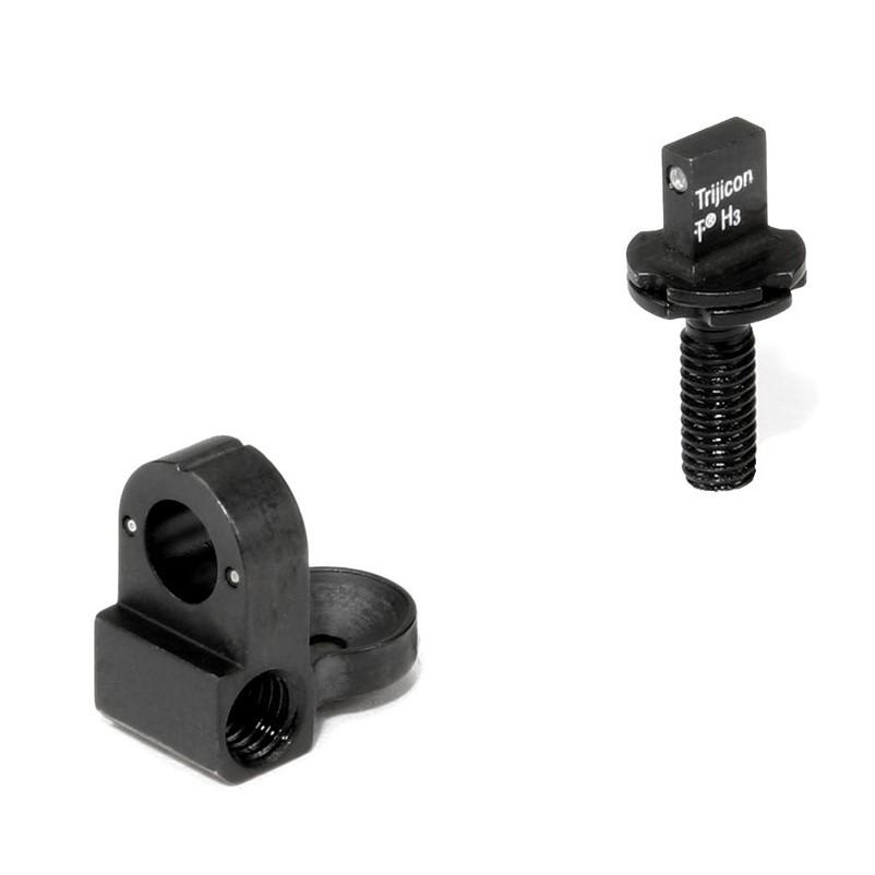 Trijicon Bright & Tough Night Sights - Yellow Rear - AR15/M16