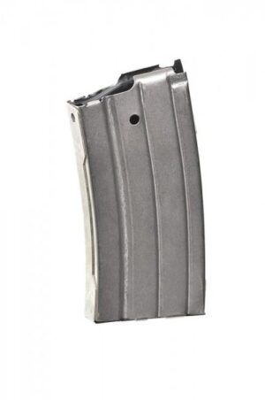 ProMag Rifle Magazine For Ruger Mini-14 .223 Rem 20/rd Nickel Plated Steel