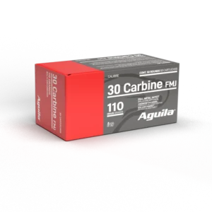 AGUILA 30 CARBINE FMJ 110GR 50RD BX 20 BXS PER CS