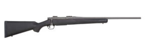 MOSSBERG PATRIOT 243 WIN RIFLE CERAKOTE STS/BLK SYNTH STK