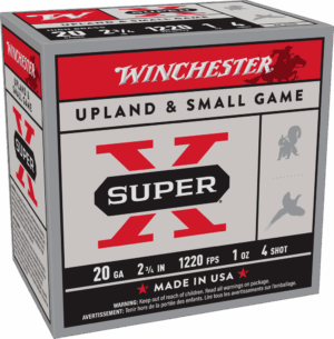 WINCHESTER SPR-X HB GL 20GA 23/4 #4 1OZ 25RD BX 250RD CS