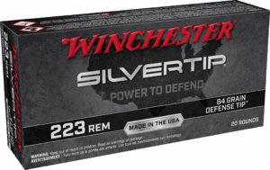 WINCHESTER BALLISTIC SILVERTIP 223 REM 20RD BX 200RD CASE