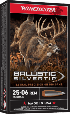 WINCHESTER BALLISTIC SILVERTIP 25-06REM 85GR 20RD BX 200RD CASE
