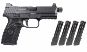 FN 509 M TACTICAL BUNDLE BLACK 9MM 4.5" 1-15RD 4-24RD MAGS