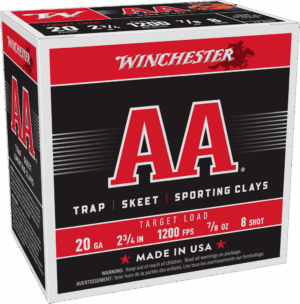 WINCHESTER AA SKEET LD 20GA 23/4 #8