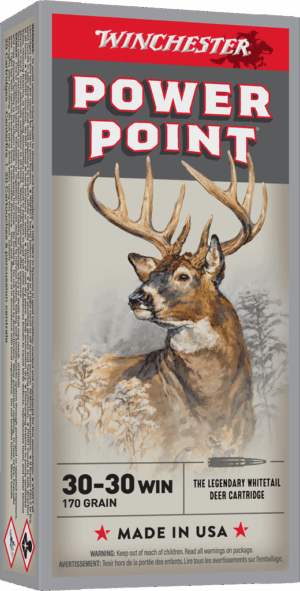 WINCHESTER SUPER X POWER POINT 30-30WIN 170GR 20RD BX 200RD CASE