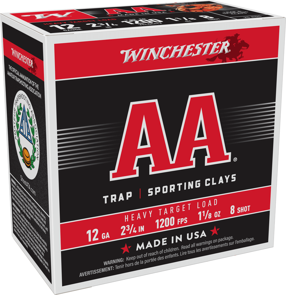 WINCHESTER AA PLUS 3DR 12GA 23/4 #8