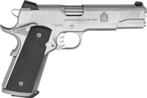 SPRINGFIELD ARMORY 1911 TRP OPERATOR 5" BBL STS, FIXED TRITIUM SIGHTS, 2-7RD MAGS