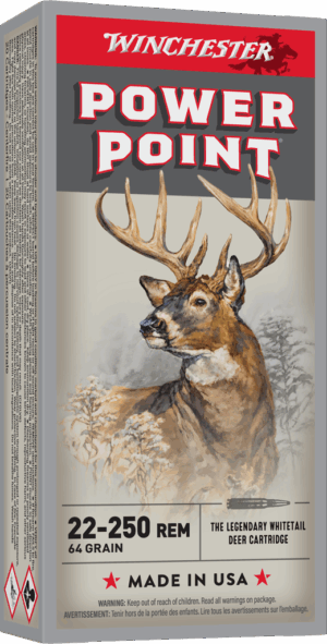 WINCHESTER SUPER-X 22-250 64GR PP