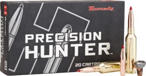 HORNADY PRECISION HUNTER 7MM WSM 162G ELD X 20RD BX 200RD CASE