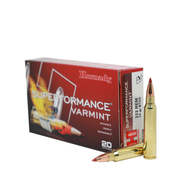 HORNADY 223 REM 35 GR NTX® SPF 20RD/BX 10BX/CS