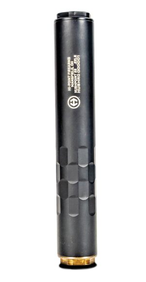 HI POINT HUSH-POINT .22 RIM-FIRE SUPPRESSOR, MONOCORE – HARD ANODIZED, 1/2X28 DIRECT THREAD BASE