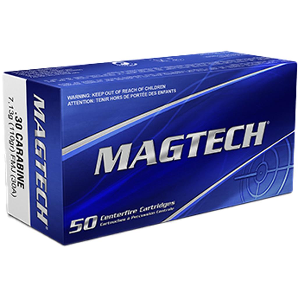 Magtech Rifle Ammo 30 Carbine 110 gr. FMJ 50 rd. - Image 2